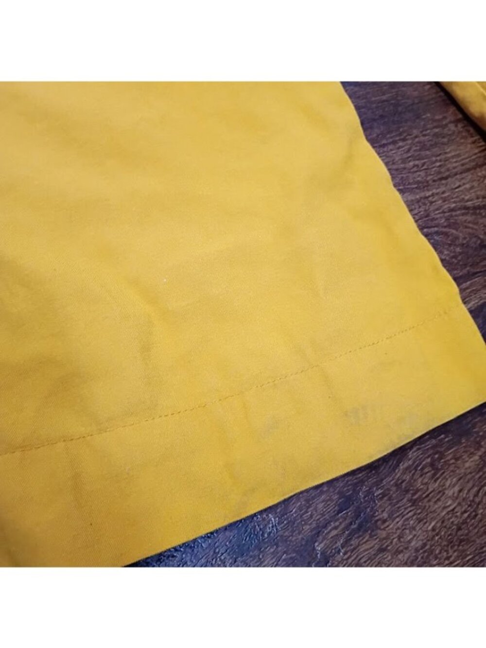 Caos ID Brasil Size L Yellow Wide-Leg High-Paperbag Long Lagenlook Gauzy Artsey - Picture 11 of 14